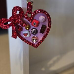 Betsey Johnson Red Heart Necklace